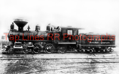 Tampa & Jacksonville RR 59 Gainesville FL 4-29-1913 SI&E 851 New 5x8 Photo