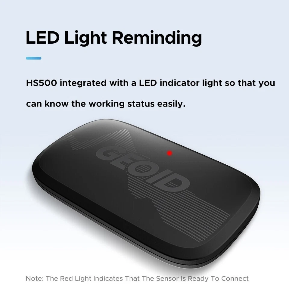 Capteur de Fréquence Cardiaque - Équipement de Fitness Bluetooth avec Sangle de - Photo 2/4