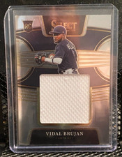Vidal Brujan 2022 Select Rookie Jumbo Swatch - Rays