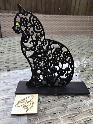 halloween Hanging decoration White Ghost Laser Cut Painted Plywood With Ribbon.