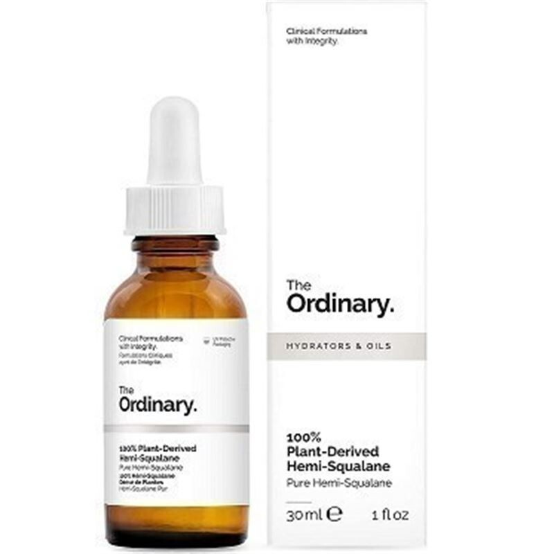 The Ordinary 100% Plant-Derived Hemi-Squalane (30mL) Hydration All Skin Types
