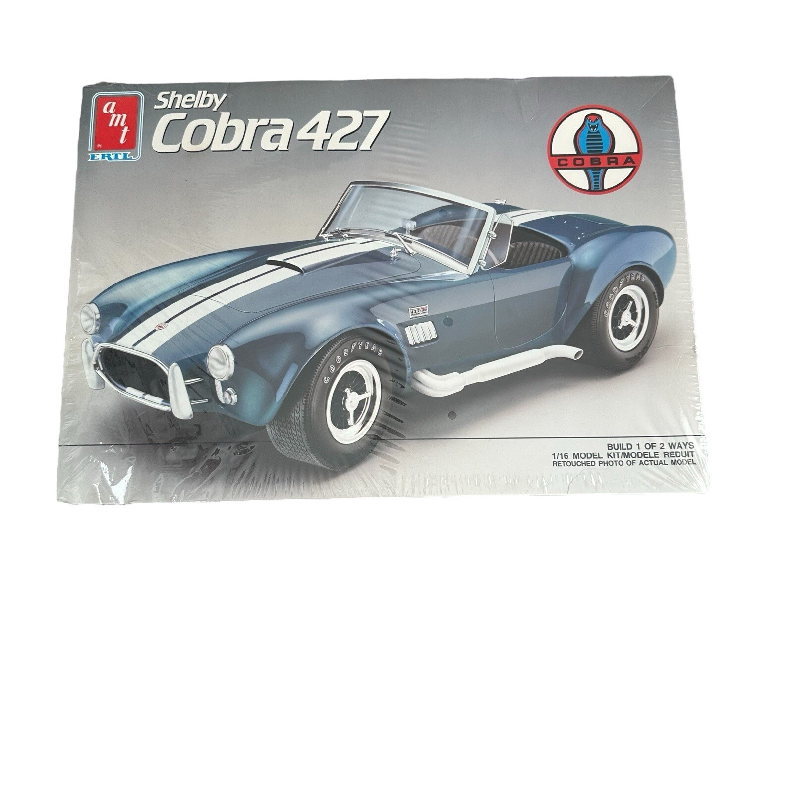 AMT ERTL Shelby Cobra 427 1/16 SCALE MODEL KIT Vintage | eBay