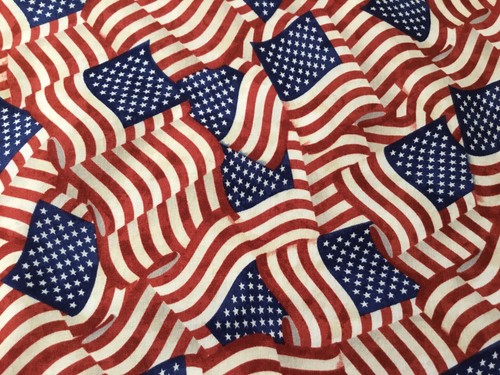 Handmade Reversible Placemats (4) Police Officer Policeman & American Flags - Picture 7 of 10