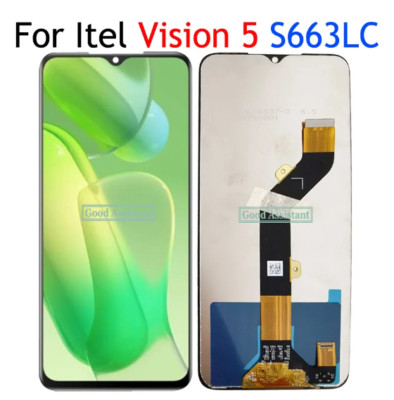 For Itel Vision 5 Vision5 S663LC LCD Display Touch Screen Digitizer Panel Assemb