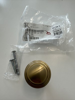 Top Knobs TK321HB TK321 Reeded 1-1/2 Inch Mushroom Cabinet Knob from The Chareau