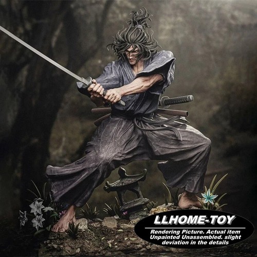 Modellino figure 1/6 29 cm Miyamoto Musashi stampa 3D kit non verniciato non assemblato GK - Foto 8 di 10