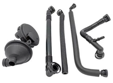 PCV Crankcase Vent Valve & Breather Hose Kit for BMW E46 325i 330i 325Xi 330Xi