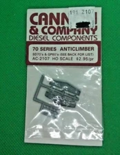 Cannon & Co. HO #2107 Front and Rear Anticlimber SD70 & Front for Late GP60