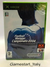 FOOTBALL MANAGER 2004 XBOX NEW FACTORY SEALED PAL VERSION