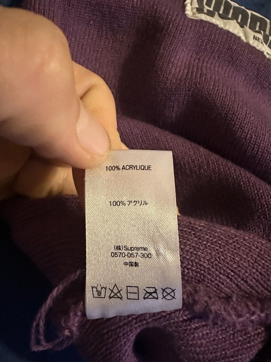 FW20 Supreme Woven Label Beanie, Dusty Purple, Authentic! | eBay