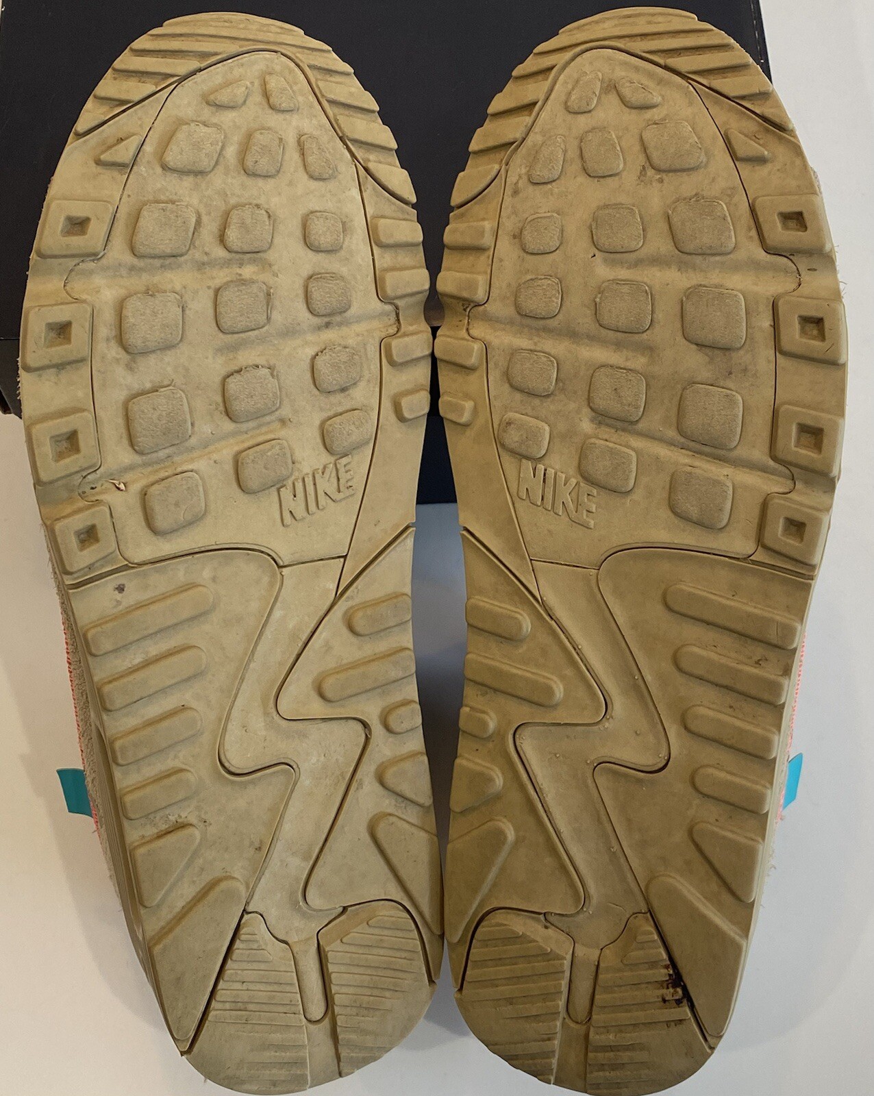 OFF WHITE X NIKE Nike Air Max 90 X Off White 'Desert Ore' UK 6 (EU 40) Ottime Condizioni ✅