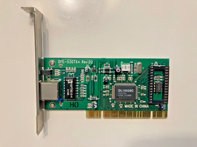 D-Link DFE-530TX+ PCI Ethernet network adapter card