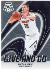 2023-24 Panini Mosaic - Give and Go Nikola Jokić #6