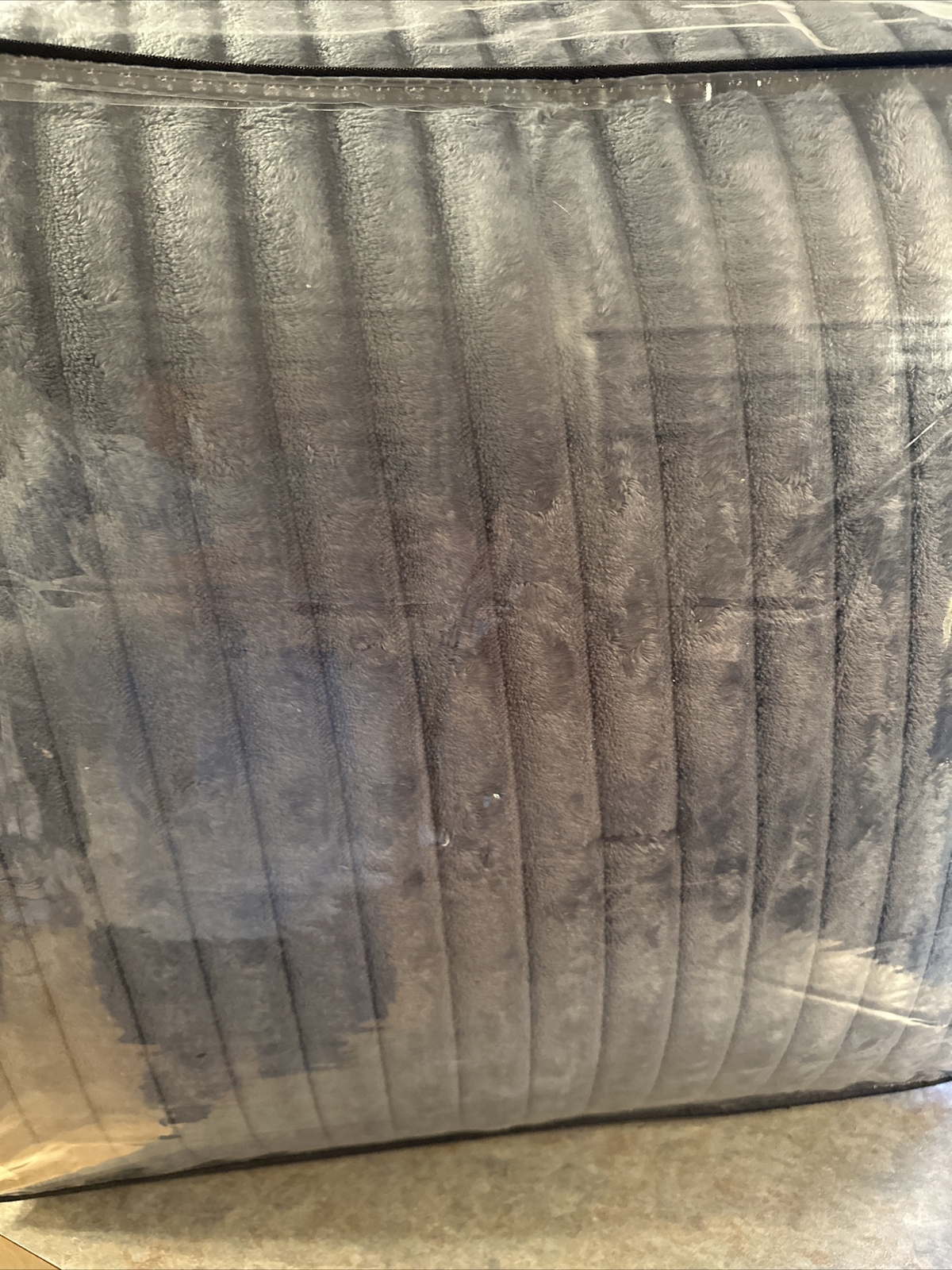 UGG Avery King Comforter Set With 2 Shams Ocean 106”X92” Sherpa NICE