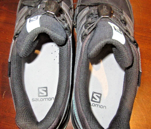 Salomon XA Comp 8 Trail Running Shoes Womens 9 Grey Outdoor Hiking Sneakers - Picture 5 of 7