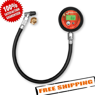 Longacre 52-53003 Semi Pro Digital 0-60 Psi Tire Pressure Gauge