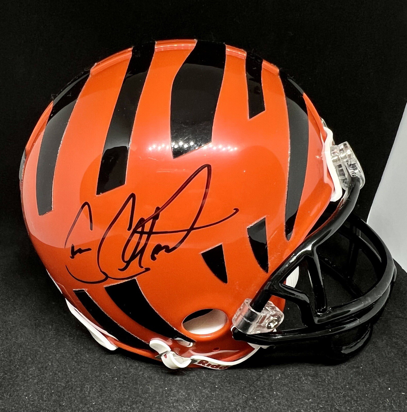 Chris Collinsworth Autographed Signed Cincinnati Bengals CRIS COLLINSWORTH MINI HELMET JSA COA AUTHENTIC NFL 
