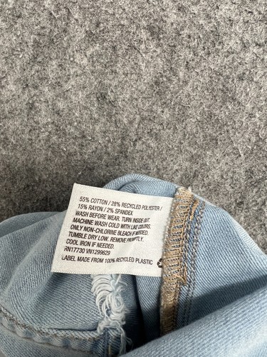 Cat & Jack Skirt Girls Size Large (10-12) Blue Denim Jean Cut Off Mini Zip Fly - Picture 8 of 12