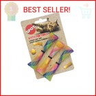 Spot Kitty Fun Tubes Cat Toy | Bouncy Cat Toy with Catnip Inside for Cats and Ki