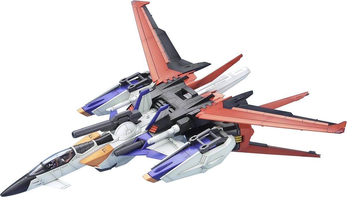 ロボット PG SKYGRASPER + AILE STRIKER FX-550 Bandai PG FX-550 Skygrasper + AQM/E-X01 Aile Striker - Newtype