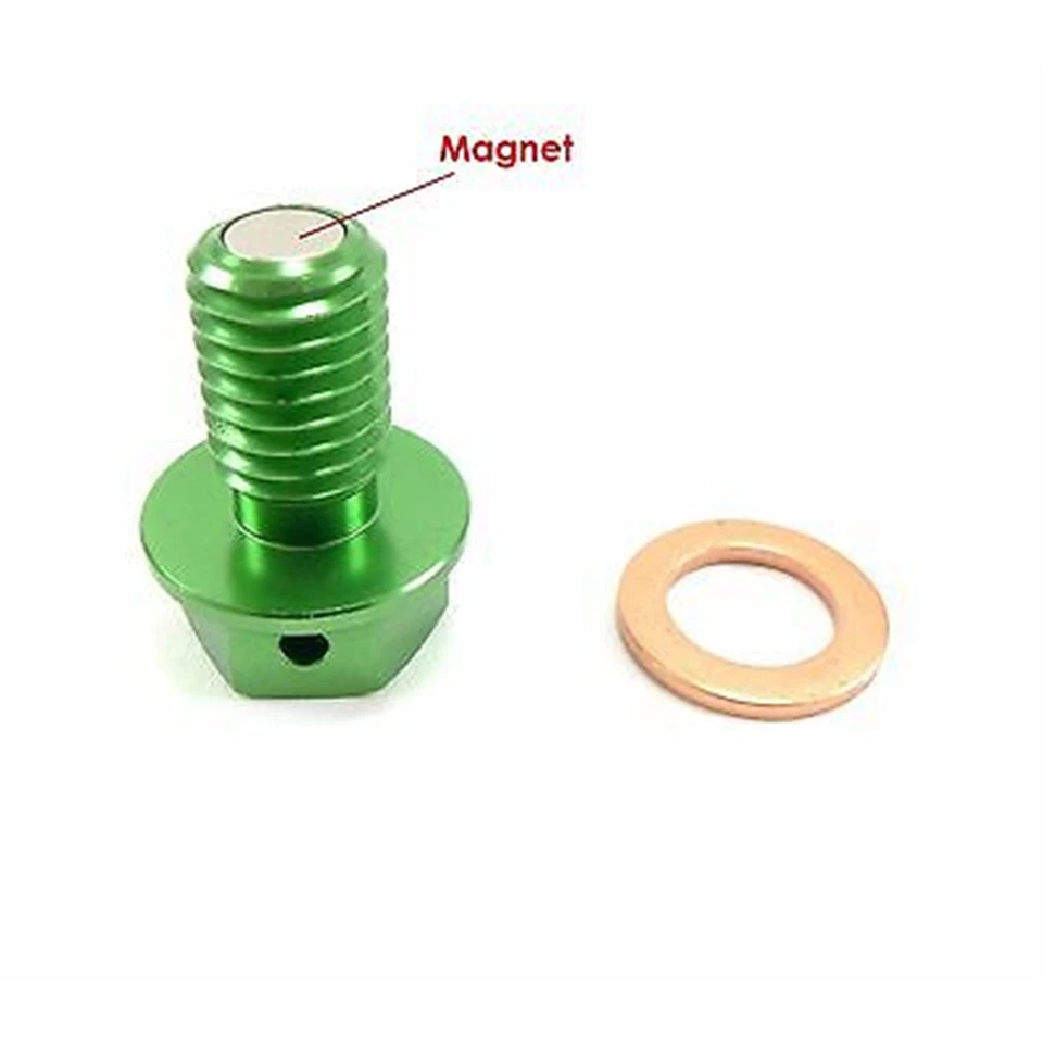 Magnetic Engine Oil Drain Plug Bolt For Kawasaki KX250F - 92066-1437 - Image 2 of 4