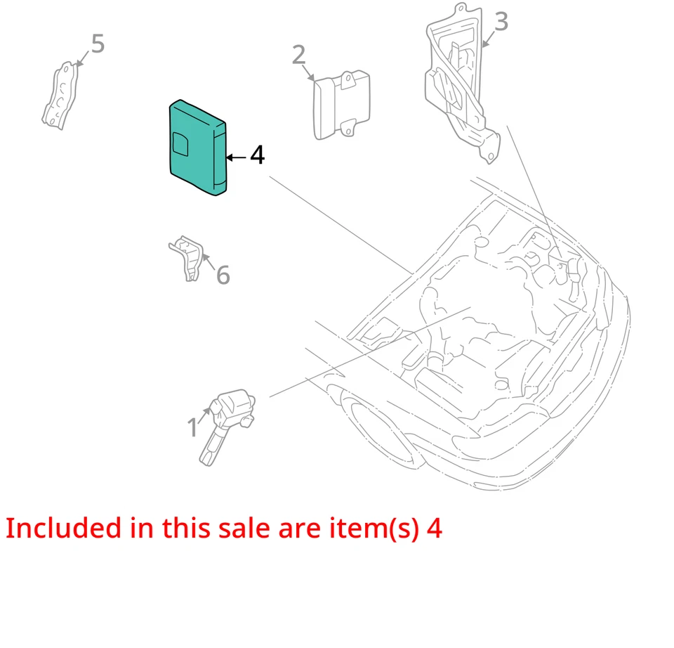 Módulo de control electrónico ECM del motor por guantera compatible con 00 LEXUS ES300 2662865 Foto 3 de 4