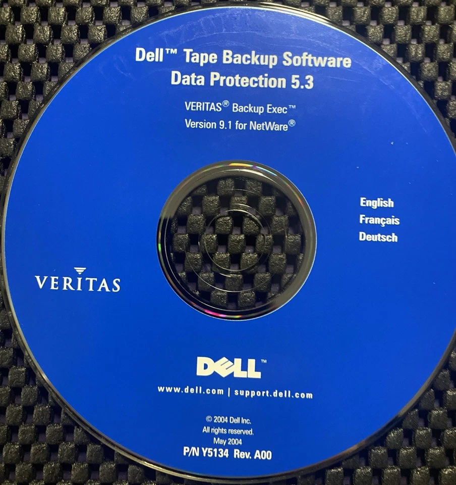 VINTAGE SOFTWARE | VERITAS Backup Exec 9.1 Windows & NetWare - DELL 3 CD SET - Image 3 of 4