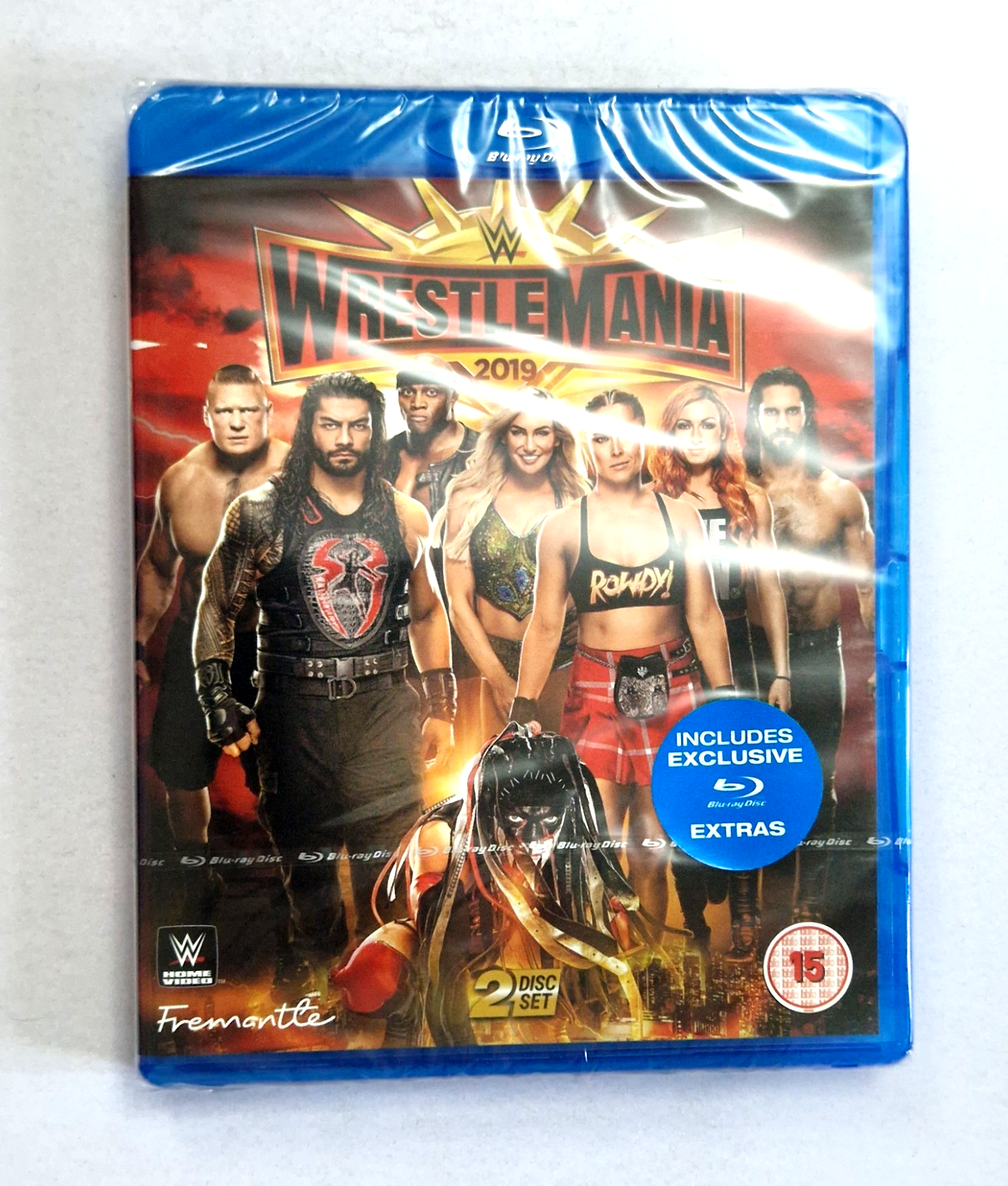 WrestleMania 35 BLU RAY SEALED 2019 WWE Wrestling