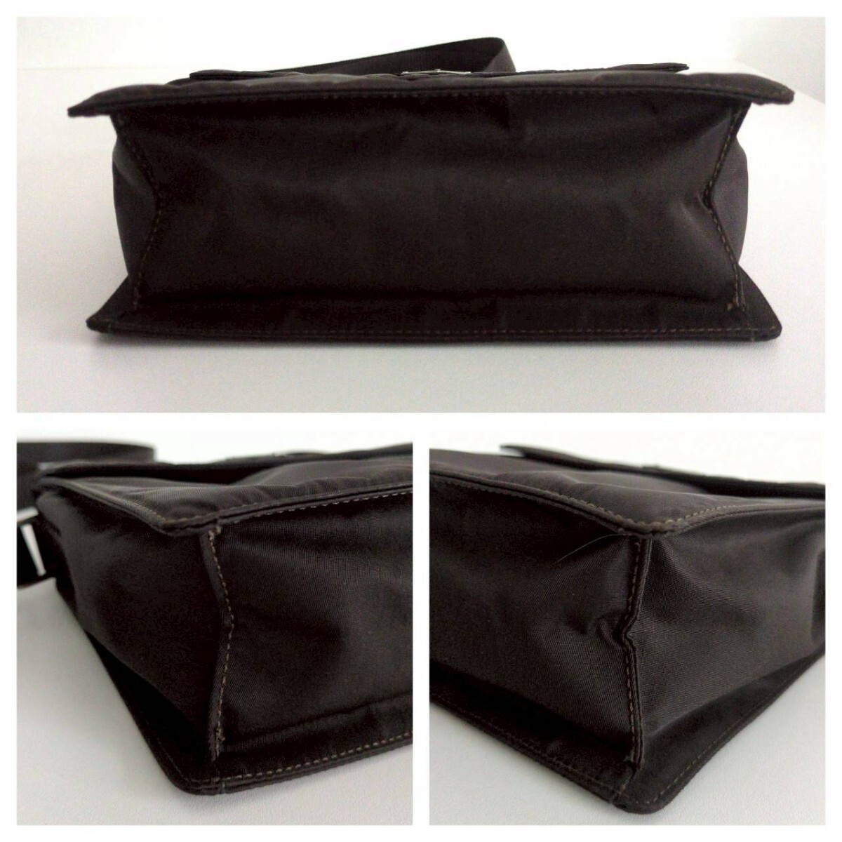 Prada Nylon Lightweight Body Bag Pochette Vintage Authentic thumbnail 8