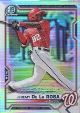 2021 Bowman Chrome Draft Baseball Refractors: Pick from List (#BDC2-BDC200)