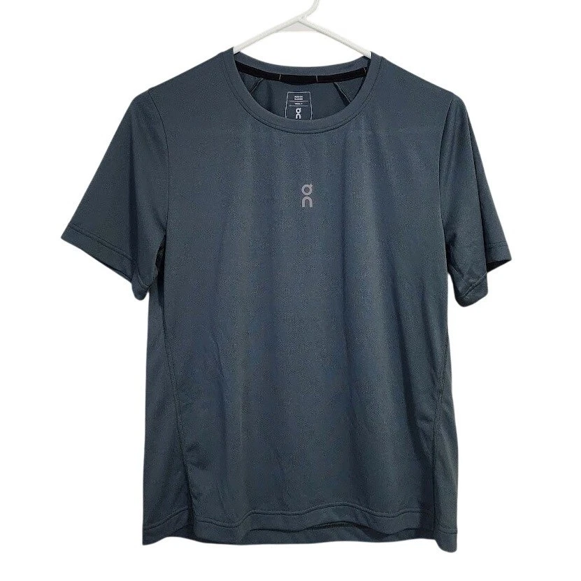 ON RUNNING Trail-T Performance Running Shirt Blue Athletic Tee Women's S