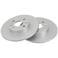 2 Bremsscheiben Voll Ø 250 Mm 9 Mm A.B.S. FüR U.A. Mazda 323