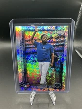 2025 Topps Chrome Logo Fractor Vladimir Guerrero Image Variation