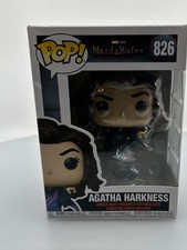 Funko POP! Marvel WandaVision Agatha Harkness #826 Vinyl Figure DAMAGED BOX