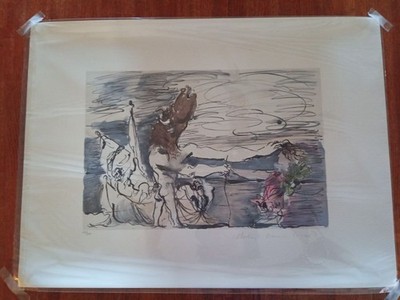 Pablo Picasso, Minotaure Aveugle Conduit par une Petite Fille, Lithograph on Arc