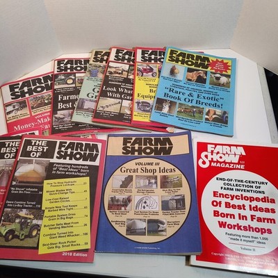 Farm Show Special Editions Lot   Best Of   Great Shop Ideas   10+ Issues