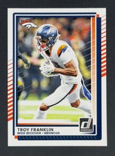 2025 Donruss Football NFL Base Cards #210 Troy Franklin Broncos