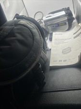 Sony Handycam DCR-DVD610 SD Hybrid DVD Camcorder 40x W/ Battery  Charger, Bag