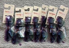 7x Cat  Jack Sunglasses Girls One Size Multicolor Heart Frame UV Protection