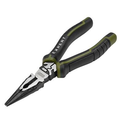Pinze A Becco Lungo Draper 67869, 160mm, Impugnatura Morbida Antiscivolo, Acciaio Al Carbonio