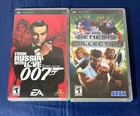 Sony PSP lot From Russia With Love James Bond 007 Sega Genesis Collection CIB