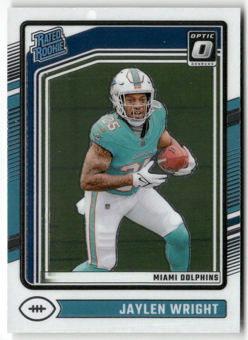 2024 Panini Donruss Optic - Rated Rookie- Jaylen Wright #249