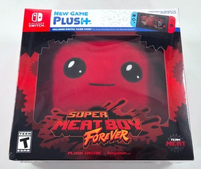 SUPER MEAT BOY FOREVER NEW GAME PLUSH NEW SEALED Authentic