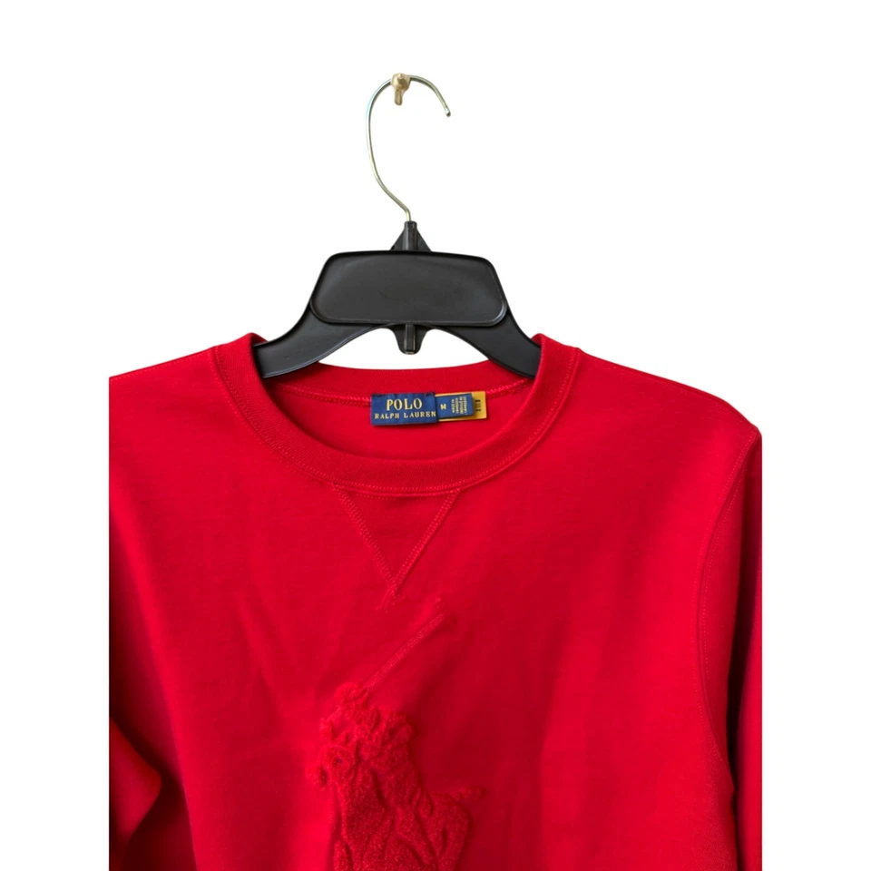 Conjunto de chándal Polo Ralph Lauren rojo para hombre’s M sudadera joggers ropa de calle Y2K Foto 4 de 4