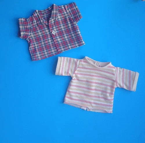 RESERVED for "ligar" 3 Vtg Cabbage Patch Doll Items 2 Shirts & Dress/Bloomers