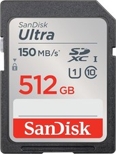 SanDisk 512GB Ultra SDXC UHS-I Memory Card Open Box 