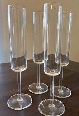 Zwiesel Glas Tritan Modo Collection Champagne Flute Glass 5.5-Ounce Set of 4