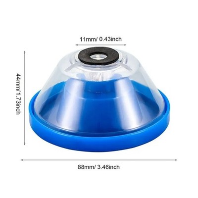 Dustproof Cover Electric Drill Bit Accessories Tool for Home Workshop (Blue)