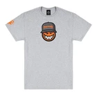 Thrasher Magazine X Spitfire SF LOC Skateboard T Shirt SPORT GREY