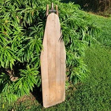 Antique/ Primitive  Wood Iron Board Aprox 59"
